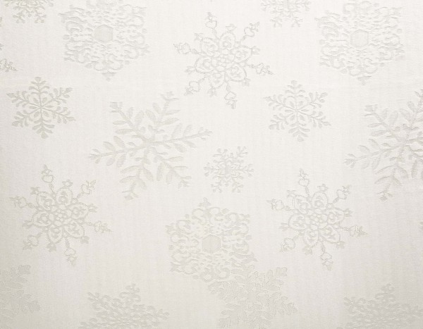 Weihnachten Tischdecke Snow 140/220 cm beige-gold