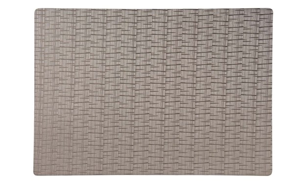 Tischset Polyline taupe 30/43 cm