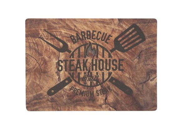 Tischset BBQ "Premium Steakhouse" 30x43 cm braun