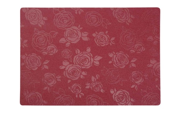Tischset Polyline Rose rot 30/43 cm
