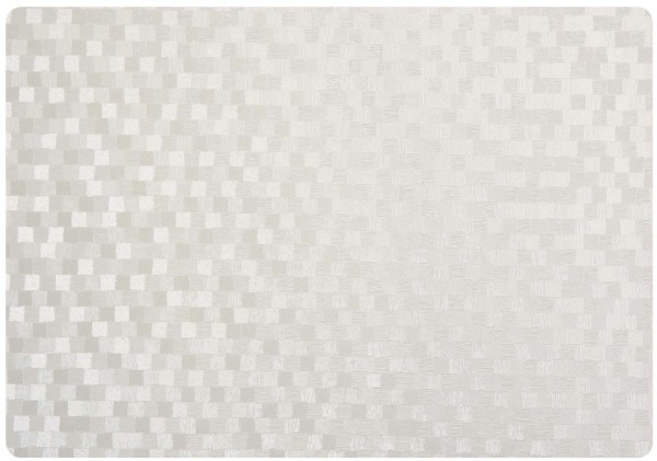 Tischset Polyline Dijon damast-weiß 30/43cm