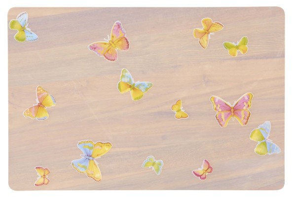Tischset Casa transp.Schmetterlinge 30/45 cm*