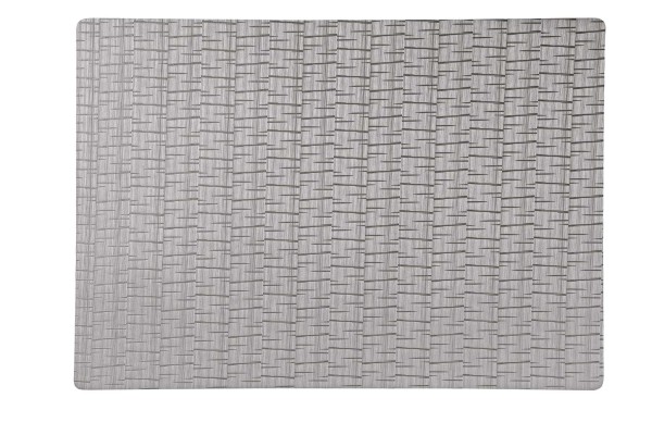 Tischset Polyline silber 30/43 cm