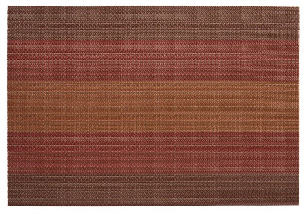 Tischset Riga Streifen terra/rot 32/47 cm*